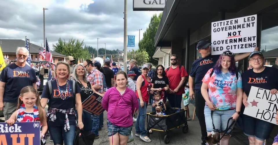 Rick Dahl campaign parade